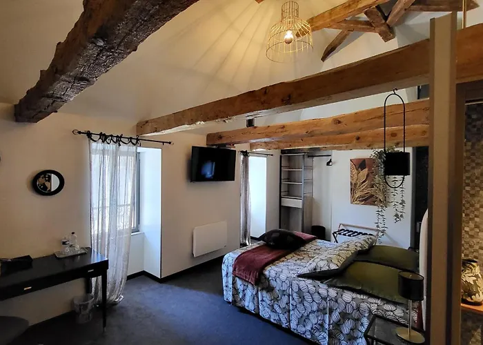 Rolland -chambres De Charme -spa Sauna & Jacuzzi - Label Qualite Tourisme Occitanie - Millau - Gorges Du Tarn Πανσιόν 5*